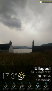 Wetter in Ullapool bright-weather-2016_07_20_07_18_00