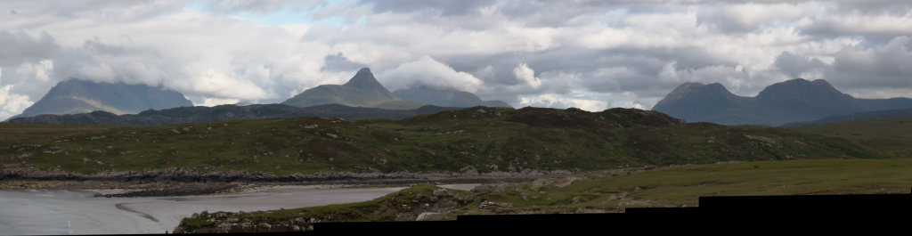 Panorama Achnahaird und Highlands