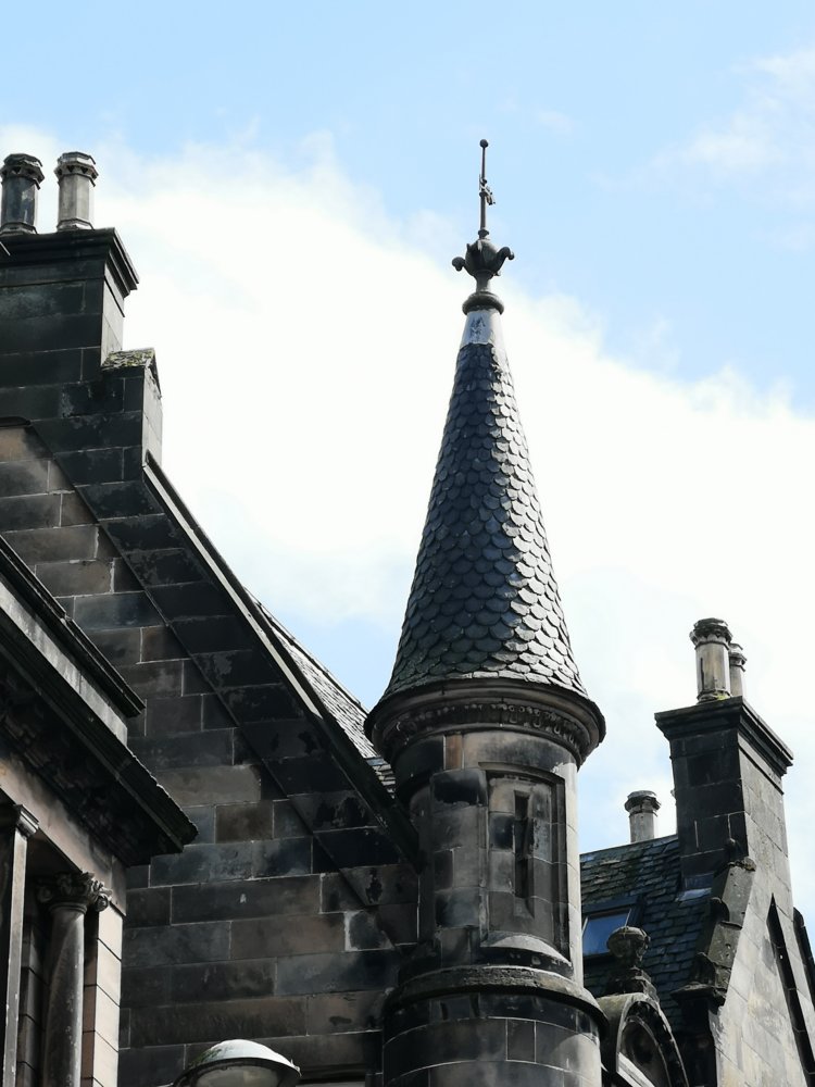 Dächer in Inverness